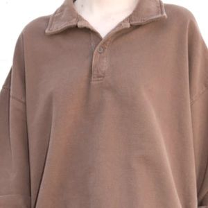 Brandy Melville Oversized Archer Sweatshirt in Brown🤍